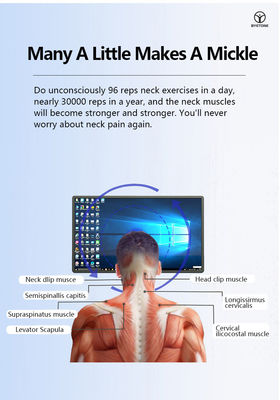 Suporte do suporte do monitor da rigidez do pescoço durável para abaixar acima/