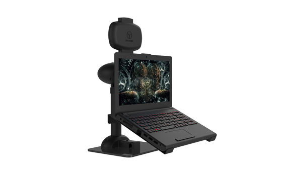 O braço ajustável automático pessoal do monitor está o projeto preguiçoso para a saúde do pescoço