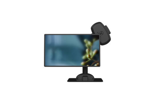 Suportes do braço do monitor do giro do computador automáticos para evitar danificar o pescoço
