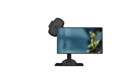 Função ajustável da saúde do pescoço do giro do suporte do monitor da altura elétrica automática