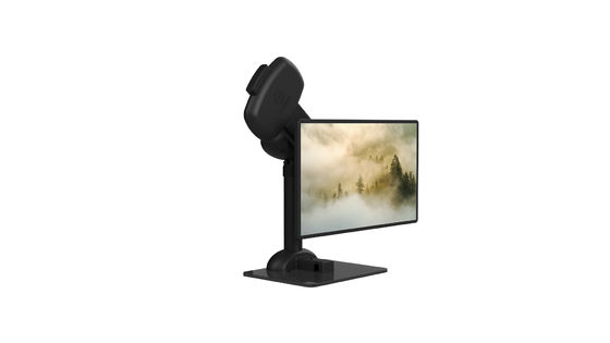 Ajustável automático de gerencio do suporte do monitor do portátil para aliviar a dor de pescoço