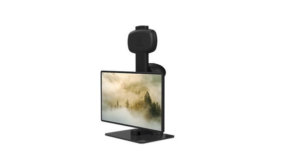 Projeto preguiçoso de gerencio elétrico do suporte do monitor para a saúde do pescoço