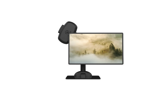 O suporte do monitor da saúde do pescoço arma o suporte de levantamento elétrico do portátil