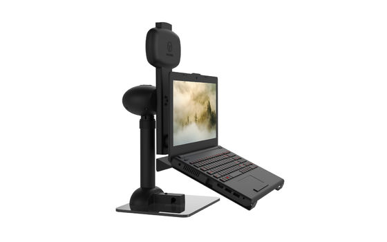 Levantamento de gerencio do suporte elétrico do monitor do computador para aliviar a rigidez do pescoço