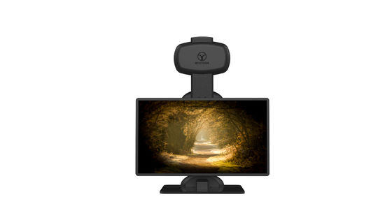 O braço original do monitor do portátil está o gerencio e o levantamento automáticos