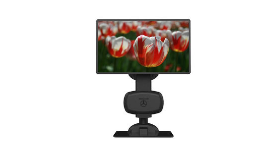 O monitor elétrico do suporte do portátil arma o gerencio de levantamento para a saúde do pescoço