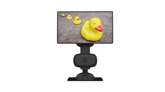 Dispositivo de exercícios para pescoço negro de elevação automática LCD Stand de tela aliviar dor no pescoço