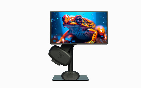 Monitor de mesa de computador saudável para dor no pescoço