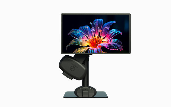 Montador de monitoramento de computador de elevação rotativa automática para rigidez do pescoço