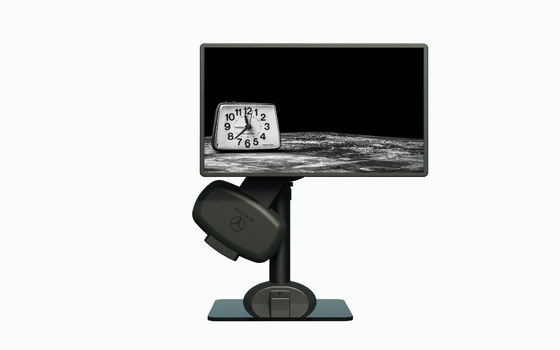 Automático de elevação rotativo monitor Laotop Bracket braço Para prevenir dor no pescoço