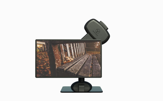 185mm Altura ajustável 20mm/min Monitores de elevação rotativos Laotop Mount Arm Stand Para prevenir dor no pescoço