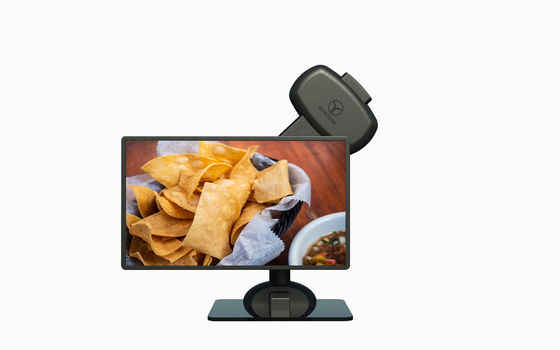 Eletrônico de elevação monitor rotativo montar suporte para aliviar o pescoço rígido