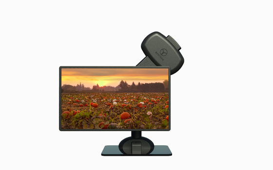 Automático de elevação de monitor de montagem de montagem giratória para aliviar a dor no pescoço