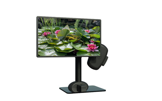 Eletrônico de elevação de monitor de PC montado para aliviar dor no pescoço