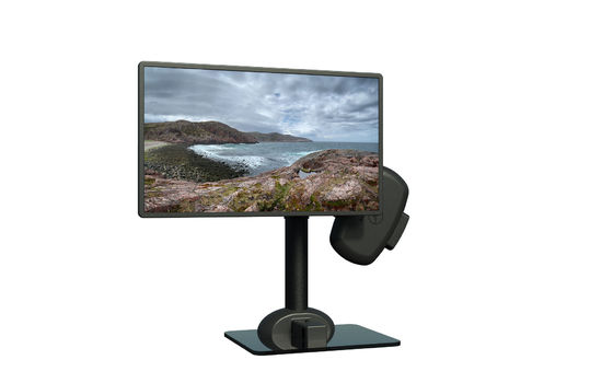 Eletrônico de elevação de monitor de PC montado para aliviar a rigidez do pescoço