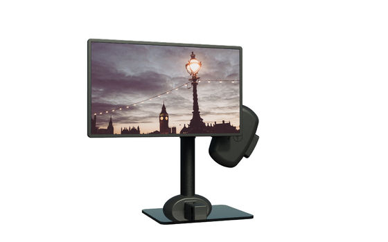 Monitor motorizado portátil montado braço para aliviar dor de pescoço