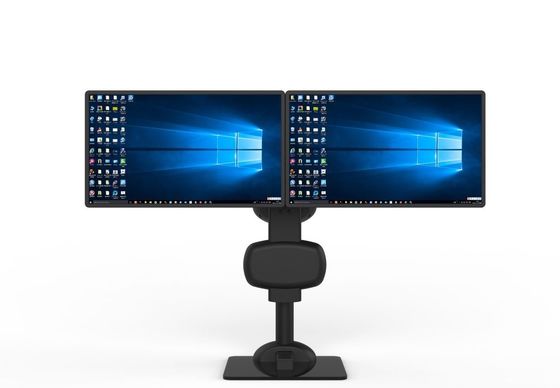 Eletrônico Moving Dual Monitor Stand Arm Para Aliviar Dor de Neck
