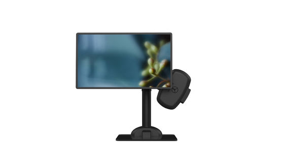 Levantamento automático do suporte do portátil da rotação do braço do giro do monitor da liga de alumínio