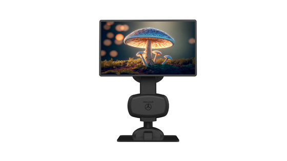 O suporte durável do braço do monitor do portátil da saúde do pescoço gerencie sobre um eixo automático