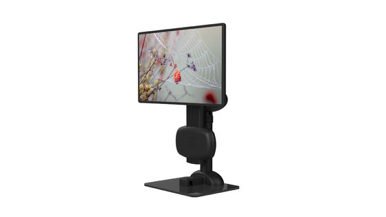 Braço de gerencio do portátil do suporte do monitor do giro esperto automático do Massager do pescoço