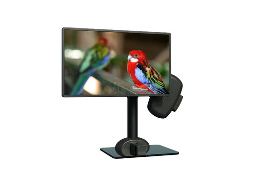 Braço de monitor móvel elétrico para aliviar a rigidez do pescoço